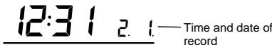 LA CROSS TECHNOLOGY WS-9080U-IT - DISPLAY OF OUTDOOR MINIMUM AND MAXIMUM RECORDS: - 1