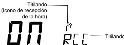 LA CROSS TECHNOLOGY WS-9080U-IT - CONFIGURACION DE LA SENAL DE RECEPCION DE LA HORA ON/OFF - 1