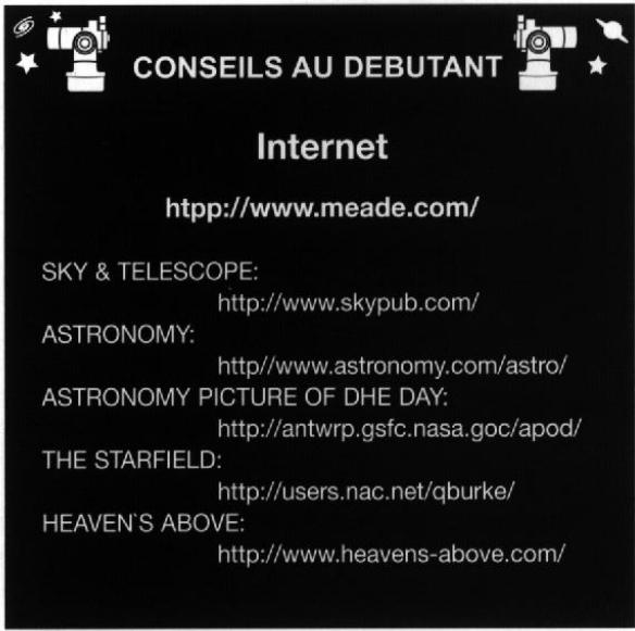 MEADE LXD75 - CONSEILS AU DEBUTANT - 2