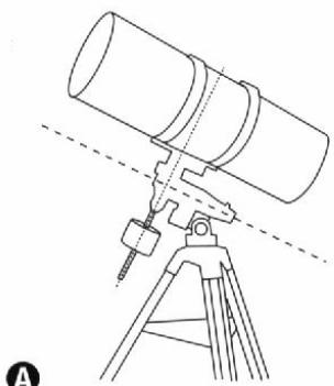 MEADE LXD75 - Pour exécuter l'alignement sur trois étoiles : - 1