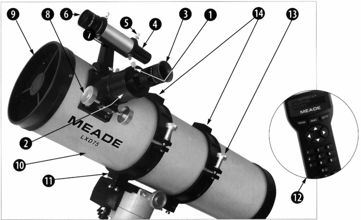 MEADE LXD75 - 1
