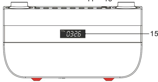 THOMSON RCD300U - PARTES/BOTONES - 3