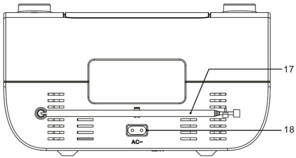THOMSON RCD300U - PARTS / BUTTONS - 4