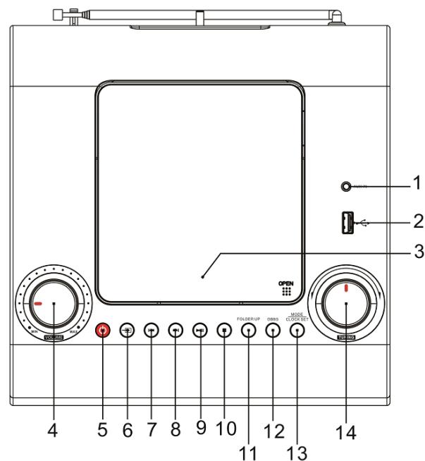 THOMSON RCD300U - BEDIENINGSINSTRUCTIES - 1