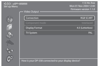 KISS DP-558 - Sortie video - 1