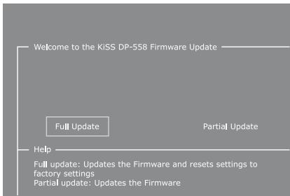 KISS DP-558 - Installation du firmware - 4