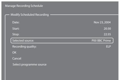 KISS DP-558 - Accès au Guide TV KiSS (EPG) - 5
