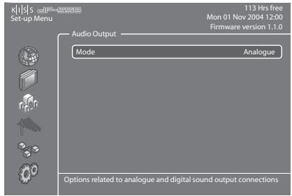 KISS DP-558 - Sortie audio - 1
