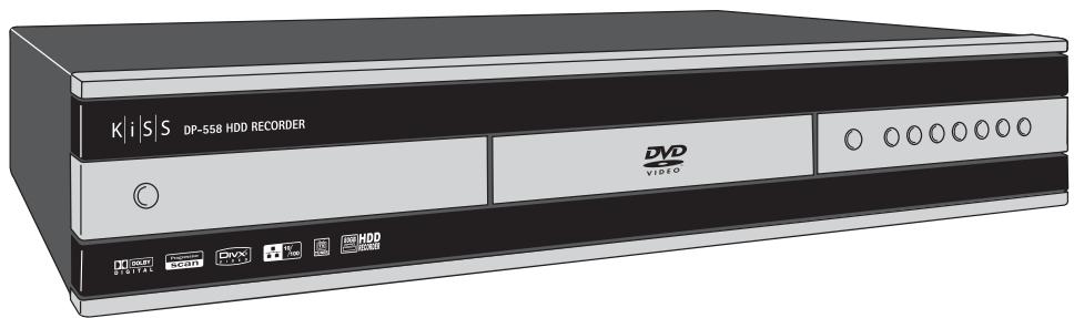 KISS DP-558 - Félicitations pour l'achat de votre nouveau KiSS DP-558 - 1