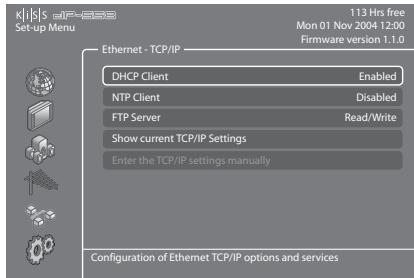 KISS DP-558 - Paramètres divers - 4