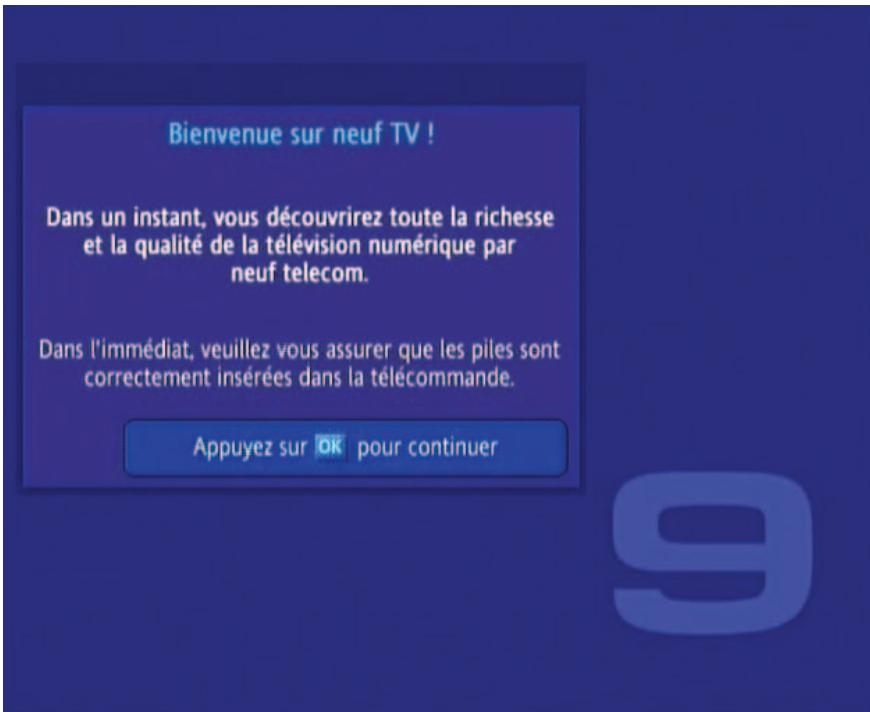 NEUF TELECOM NEUF TV - - Mise en route du décodeur neuf TV - 2
