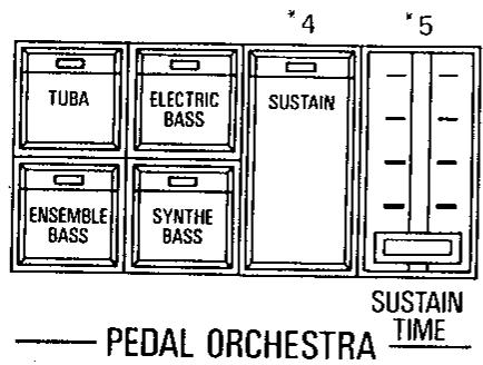 KAWAI X5000 - ORCHESTRE DE PEDALIER - 3