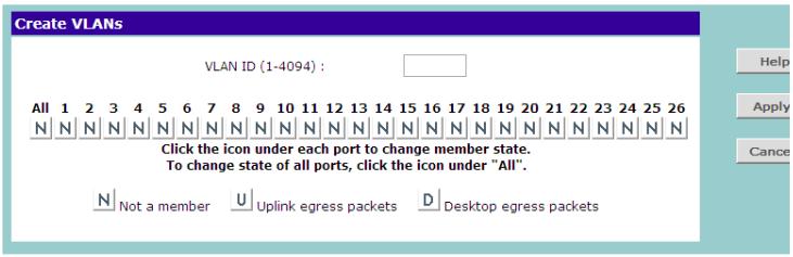 3COM BASELINE SWITCH 2226 PLUS - Creating a VLAN - 3