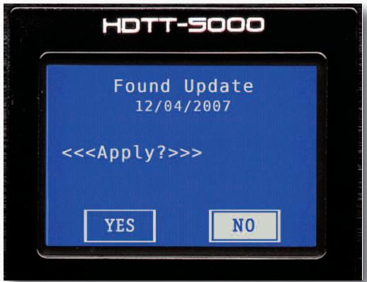 CORTEX HDTT-5000 - Section 16: Mises à jour du Propgiel - 1