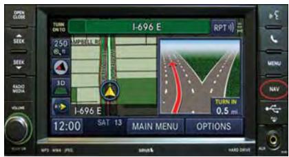 DODGE GRAND CARAVAN - NAVIGATION - 1