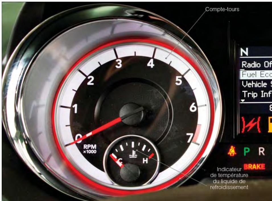 DODGE GRAND CARAVAN - APERÇU DES COMMANDES - 1