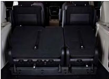 DODGE GRAND CARAVAN - Sièges de troisième rangée rabattables manuellement - 3