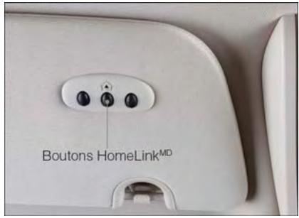 DODGE GRAND CARAVAN - Avant de commencer la programmation de la télécommande HomeLink - 1