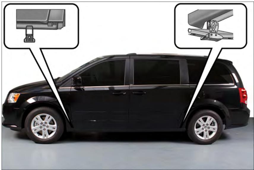 DODGE GRAND CARAVAN - Directives de levage - 2