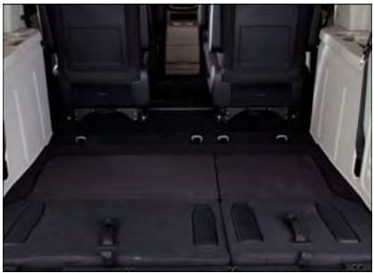DODGE GRAND CARAVAN - Sièges de troisième rangée rabattables manuellement - 4