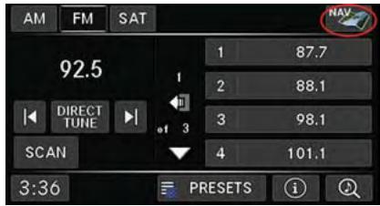 DODGE GRAND CARAVAN - Modification du volume des messages-guides de navigation - 1