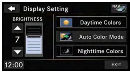 DODGE GRAND CARAVAN - Réglages de l'affichage - 1