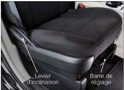 DODGE GRAND CARAVAN - Inclinaison du dossier - 1