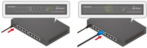 AIRLIVE POE-FSH804 - Instalačné postup - 1