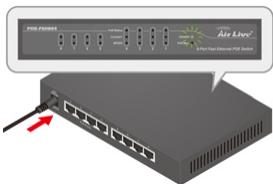 AIRLIVE POE-FSH804 - Pasos para la instalación - 1