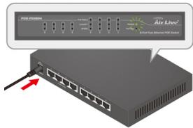 AIRLIVE POE-FSH804 - Fasi dell'installazione - 1