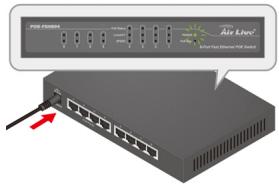 AIRLIVE POE-FSH804 - Passos de Instalação - 1