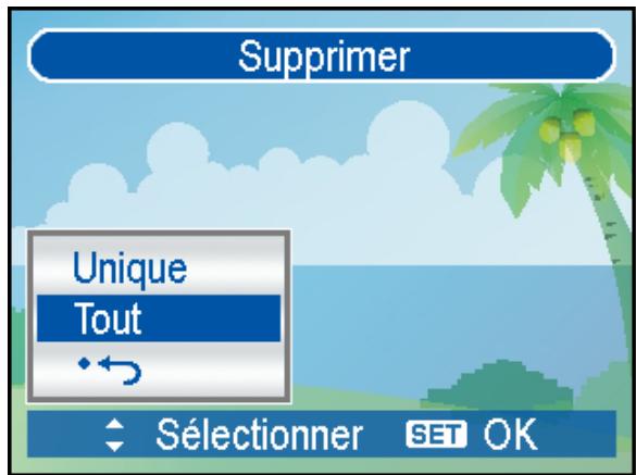 GENUIS P831 - Supprimer tous les fichiers - 1