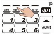 GENUIS REMOTE 800 - Supprimer les codes préprogrammés d'un appareil - 2
