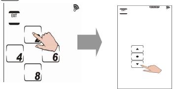 GENUIS REMOTE 800 - Programmer la sensibilité du rétroéclairage - 2