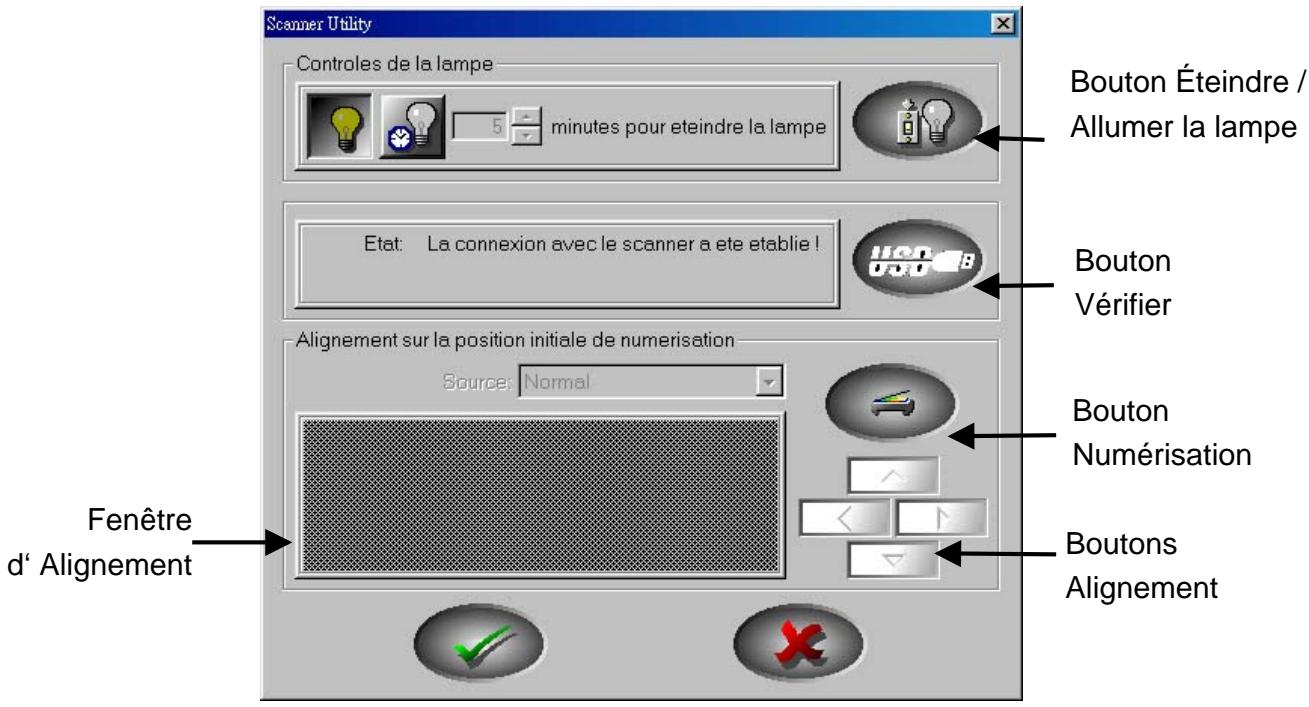 GENUIS VIVID 1200X - Le programme «scanner utility - 1