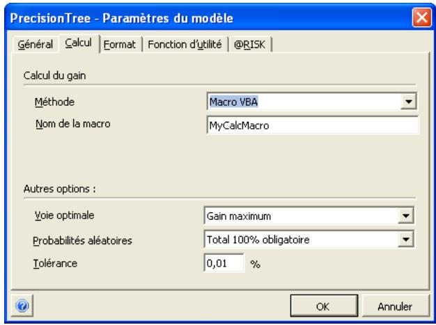PALISADE PRECISIONTREE 5.5 - Création d'un arbre à calcul par macro VBA - 2