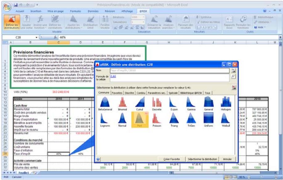 PALISADE RISK 5.5 - Évaluation graphique des probabilités - 1
