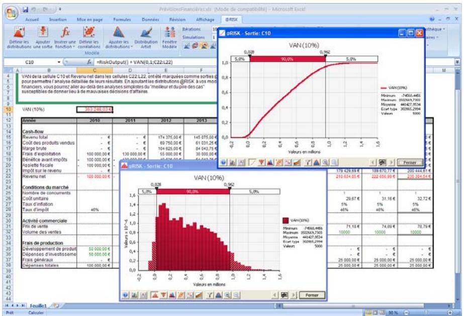 PALISADE RISK 5.5 - Réprésentation graphique des résultats - 1