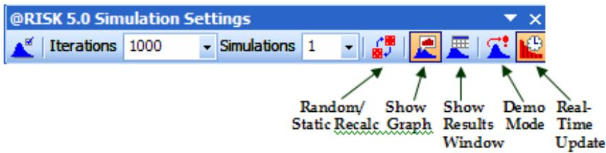 PALISADE RISK 5.5 - Paramètres de simulation - 2