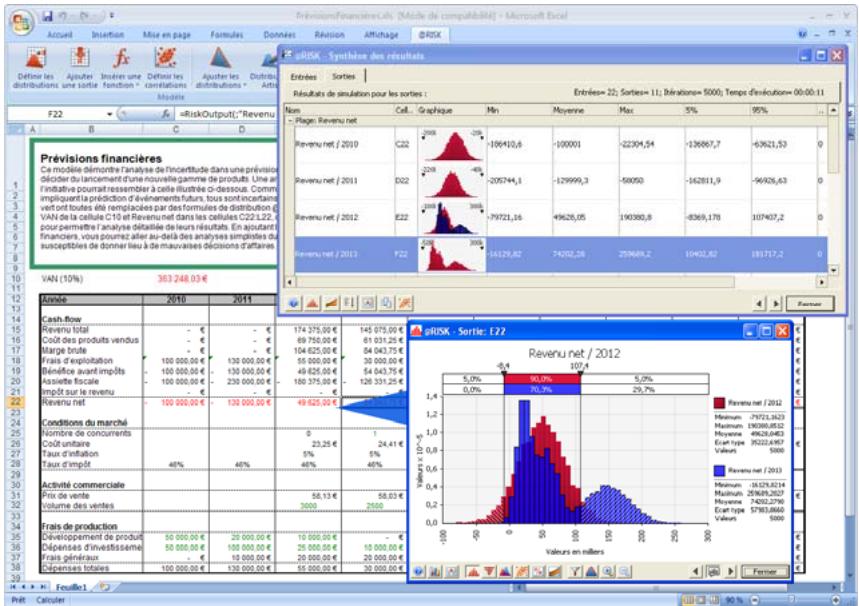 PALISADE RISK 5.5 - Déplacement des graphiques par glissement - 1