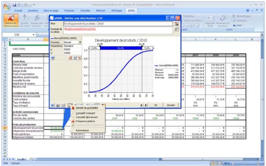 PALISADE RISK 5.5 - Changement de type de graphique - 1