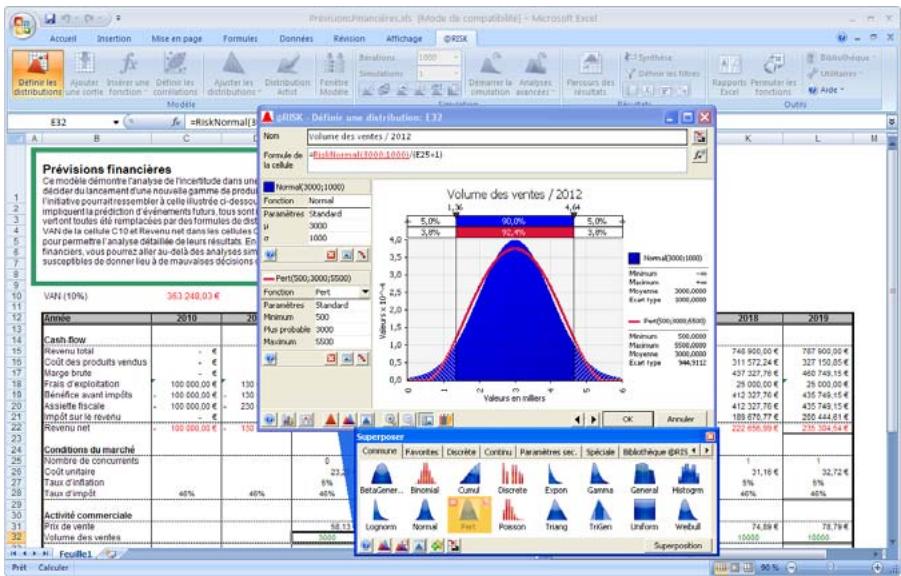 PALISADE RISK 5.5 - Personnalisation d'un graphique - 2