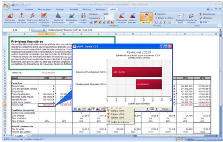 PALISADE RISK 5.5 - Résultats de l'analyse de scenario - 3