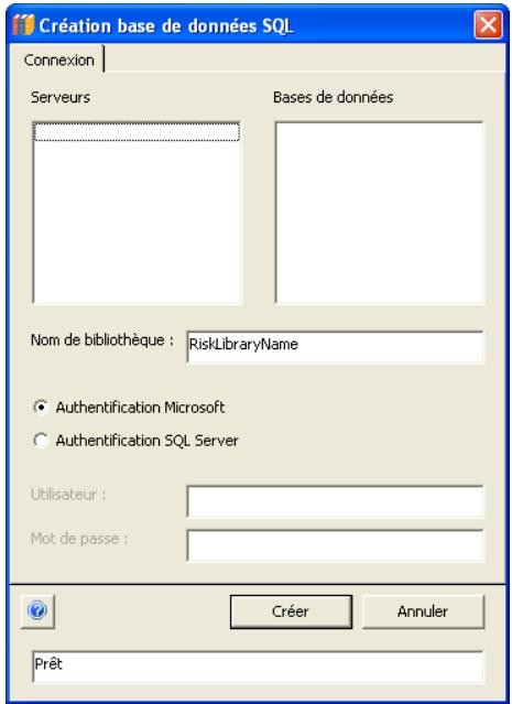 PALISADE RISK 5.5 - Création d'une nouvelle bibliothèque - 1