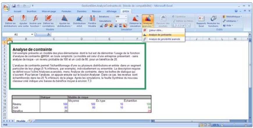 PALISADE RISK 5.5 - Commande Analyse de contrainte - 1