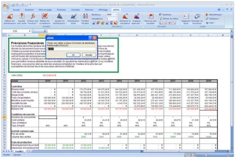 PALISADE RISK 5.5 - Représentation graphique d'un résultat dans la Bibliothèque - 3
