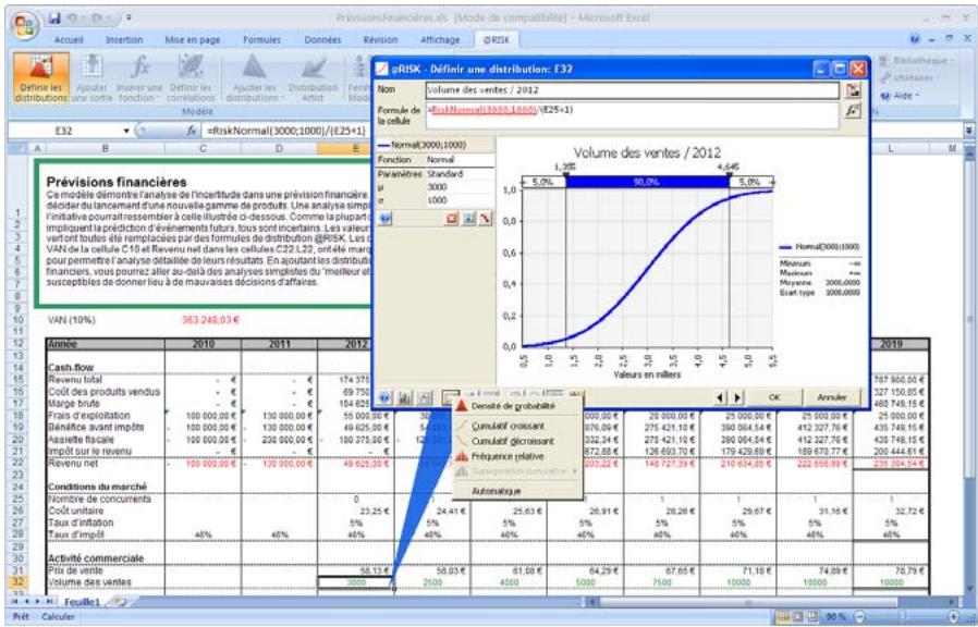 PALISADE RISK 5.5 - Changement de type de graphique - 1