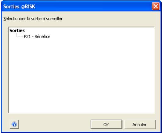PALISADE RISK 5.5 - Boîte de dialogue Valeur cible — Commande Valeur cible - 2
