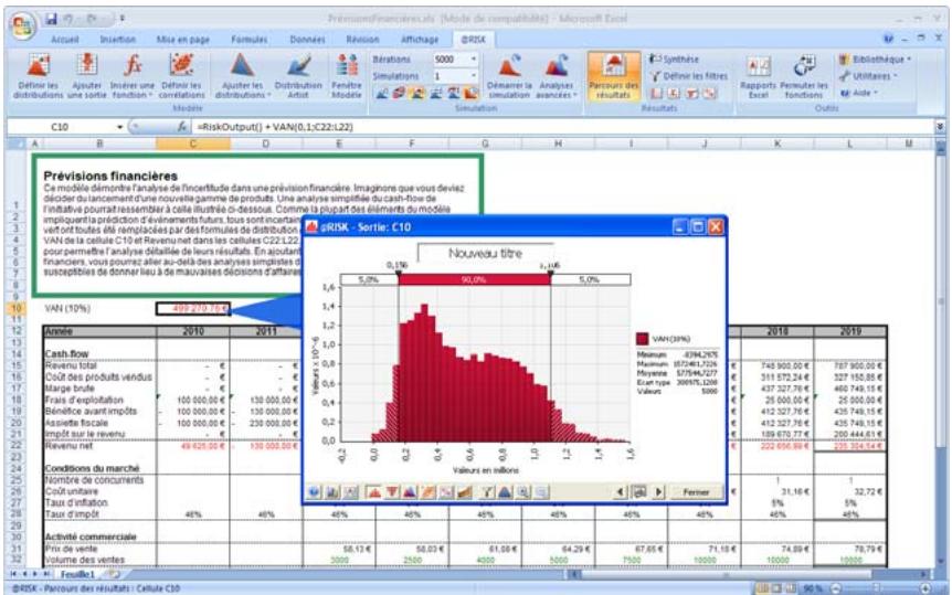 PALISADE RISK 5.5 - Personnalisation et rapport graphiques @RISK - 1