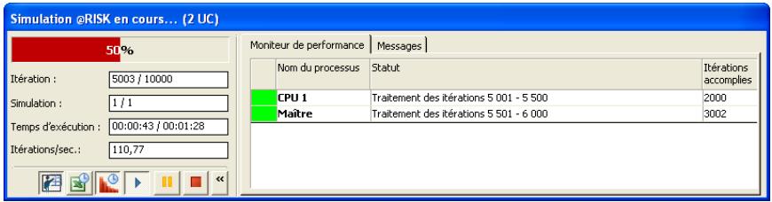 PALISADE RISK 5.5 - Commande Demarrer la simulation - 2